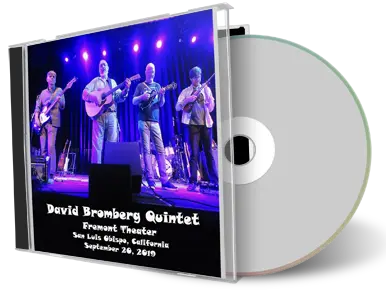 Artwork Cover of David Bromberg Quintet 2019-09-20 CD San Luis Obispo Audience