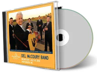 Artwork Cover of Del McCoury 2018-07-18 CD Portsmouth Audience