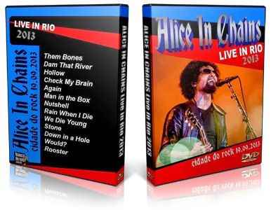 Artwork Cover of Alice in Chains 2013-09-19 DVD Rock In Rio 2013 Proshot