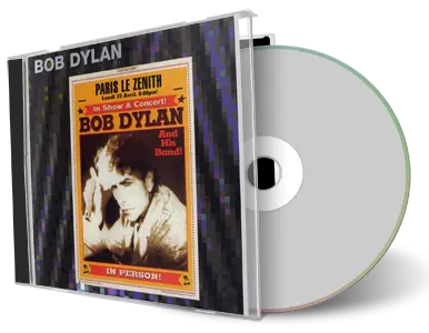 Artwork Cover of Bob Dylan 2002-04-29 CD Paris Audience