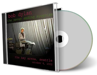 Artwork Cover of Bob Dylan 2002-10-04 CD Seattle Audience