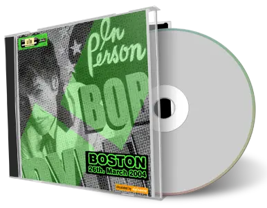 Artwork Cover of Bob Dylan 2004-03-26 CD Boston Audience