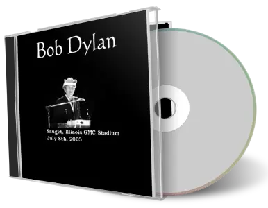 Artwork Cover of Bob Dylan 2005-07-08 CD Sauget Audience