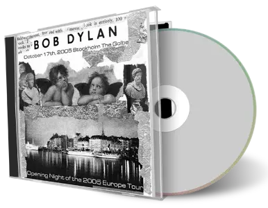 Artwork Cover of Bob Dylan 2005-10-17 CD Stockholm Audience