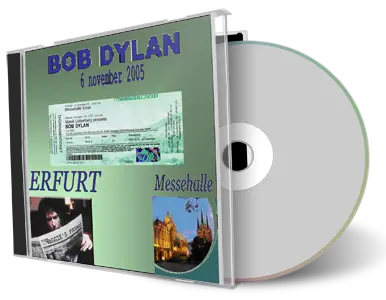 Artwork Cover of Bob Dylan 2005-11-06 CD Erfurt Audience