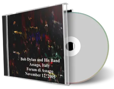 Artwork Cover of Bob Dylan 2005-11-12 CD Milan Audience