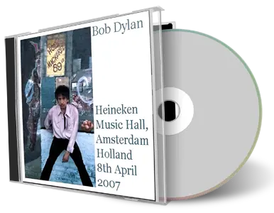 Artwork Cover of Bob Dylan 2007-04-08 CD Amsterdam Audience