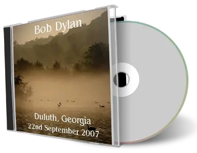 Artwork Cover of Bob Dylan 2007-09-22 CD Duluth Audience