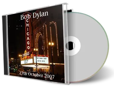 Artwork Cover of Bob Dylan 2007-10-27 CD Chicago Audience