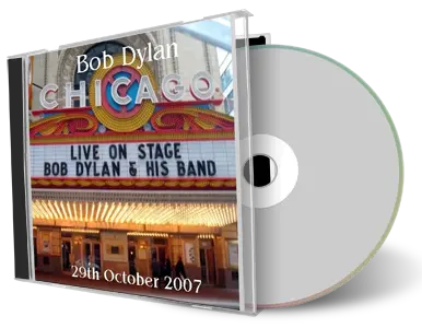 Artwork Cover of Bob Dylan 2007-10-29 CD Chicago Audience