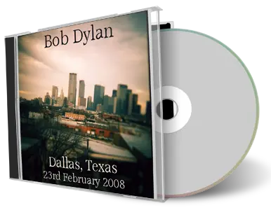 Artwork Cover of Bob Dylan 2008-02-23 CD Dallas Audience