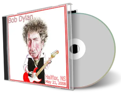 Artwork Cover of Bob Dylan 2008-05-21 CD Halifax Audience