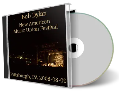 Artwork Cover of Bob Dylan 2008-08-09 CD Philadelphia Audience