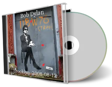 Artwork Cover of Bob Dylan 2008-08-12 CD Brooklyn Audience