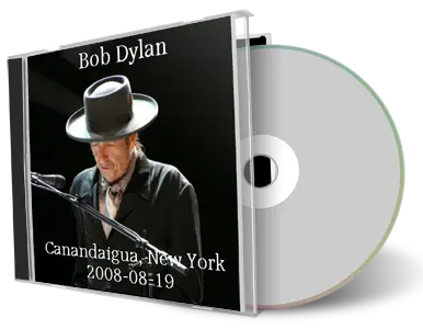 Artwork Cover of Bob Dylan 2008-08-19 CD Canandaigua Audience