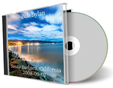 Artwork Cover of Bob Dylan 2008-09-07 CD Santa Barbara Audience