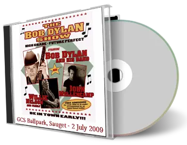 Artwork Cover of Bob Dylan 2009-07-02 CD Sauget Audience