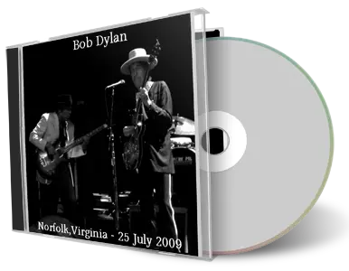 Artwork Cover of Bob Dylan 2009-07-25 CD Norfolk Audience