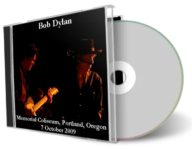 Artwork Cover of Bob Dylan 2009-10-07 CD Portland Audience