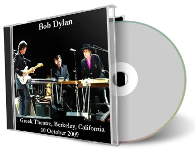 Artwork Cover of Bob Dylan 2009-10-10 CD Berkeley Audience
