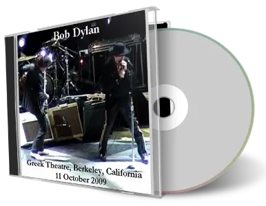 Artwork Cover of Bob Dylan 2009-10-11 CD Berkeley Audience