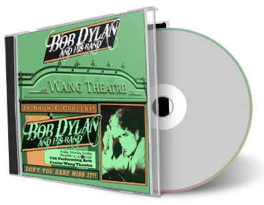 Artwork Cover of Bob Dylan 2009-11-15 CD Boston Audience