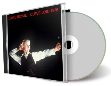 Artwork Cover of David Bowie Compilation CD Cleveland 1975 Audience
