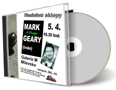 Artwork Cover of Mark Geary 2012-04-05 CD Milevsko Soundboard