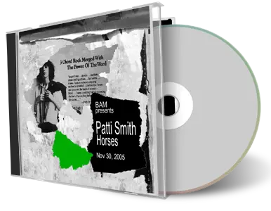 Artwork Cover of Patti Smith 2005-11-30 CD New York City Audience