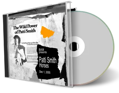 Artwork Cover of Patti Smith 2005-12-01 CD New York City Audience