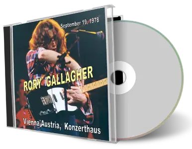 Artwork Cover of Rory Gallagher 1978-09-19 CD Vienna Audience