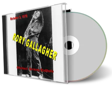 Artwork Cover of Rory Gallagher 1978-10-03 CD Offenbach Audience