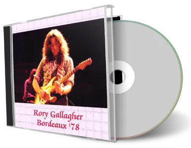 Artwork Cover of Rory Gallagher 1978-10-19 CD Bordeaux Audience