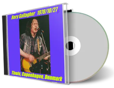 Artwork Cover of Rory Gallagher 1978-10-27 CD Copenhagen Audience
