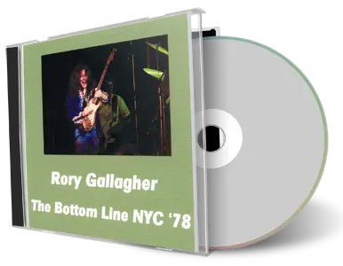 Artwork Cover of Rory Gallagher 1978-11-10 CD New York Soundboard