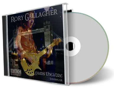 Artwork Cover of Rory Gallagher Compilation CD Paris Theatre London 1971-72 Soundboard