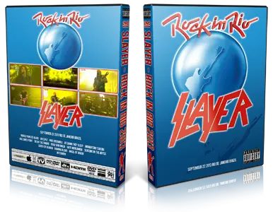 Artwork Cover of Slayer 2013-09-22 DVD Rock In Rio 2013 Proshot