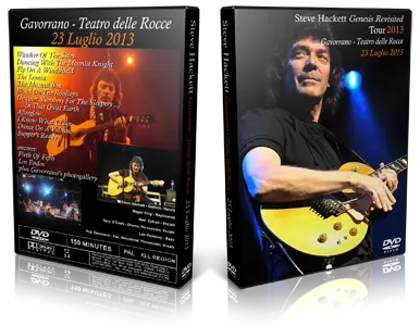 Artwork Cover of Steve Hackett 2013-07-23 DVD Gavorrano Audience