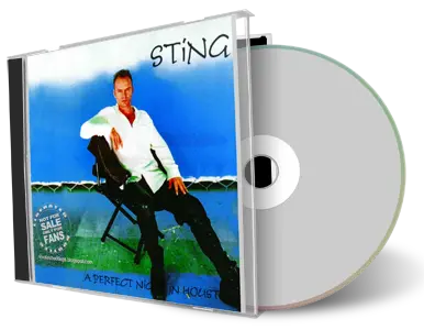 Artwork Cover of Sting 1996-09-08 CD Houston Soundboard