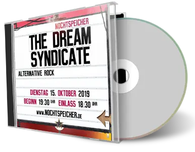 Artwork Cover of Dream Syndicate 2019-10-15 CD Hamburg Audience