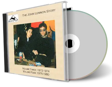 Artwork Cover of John Lennon Compilation CD Wnew New York City 1981 Soundboard