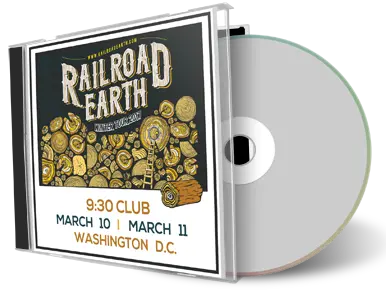 Artwork Cover of Railroad Earth 2017-03-10 CD Washington Audience