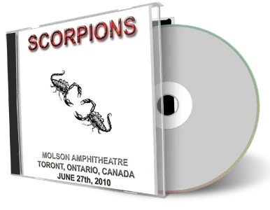 Artwork Cover of Scorpions 2010-07-27 CD Toronto Audience
