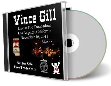 Artwork Cover of Vince Gill 2011-11-16 CD Los Angeles Audience