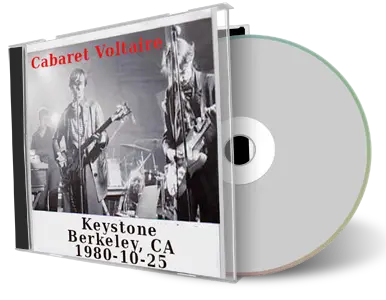 Artwork Cover of Cabaret Voltaire 1980-10-25 CD Berkeley Audience