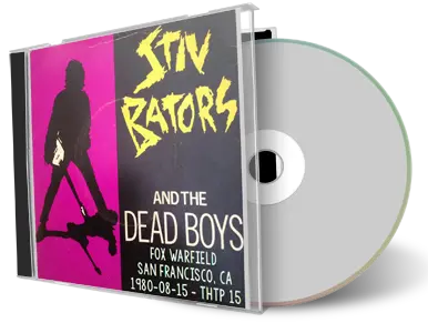 Artwork Cover of Dead Boys 1980-08-15 CD San Francisco Audience