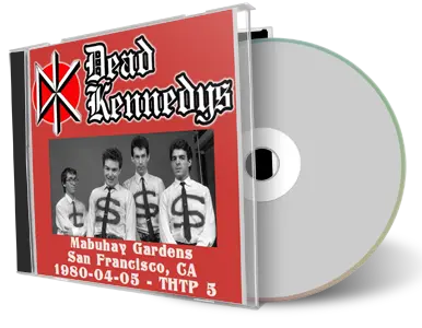 Artwork Cover of Dead Kennedys 1980-04-05 CD San Francisco Audience