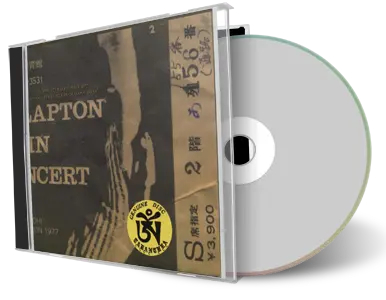 Artwork Cover of Eric Clapton 1977-09-27 CD Okayama Audience