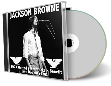 Artwork Cover of Jackson Browne 1977-02-07 CD Santa Cruz Audience