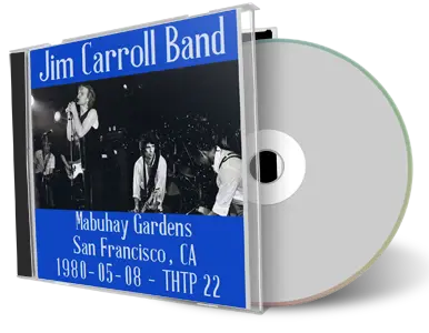 Artwork Cover of Jim Carroll Band 1980-05-08 CD San Francisco Audience